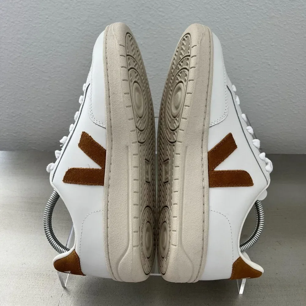 VEJA V-12 Leather Sneakers | Women's 8 | NEW